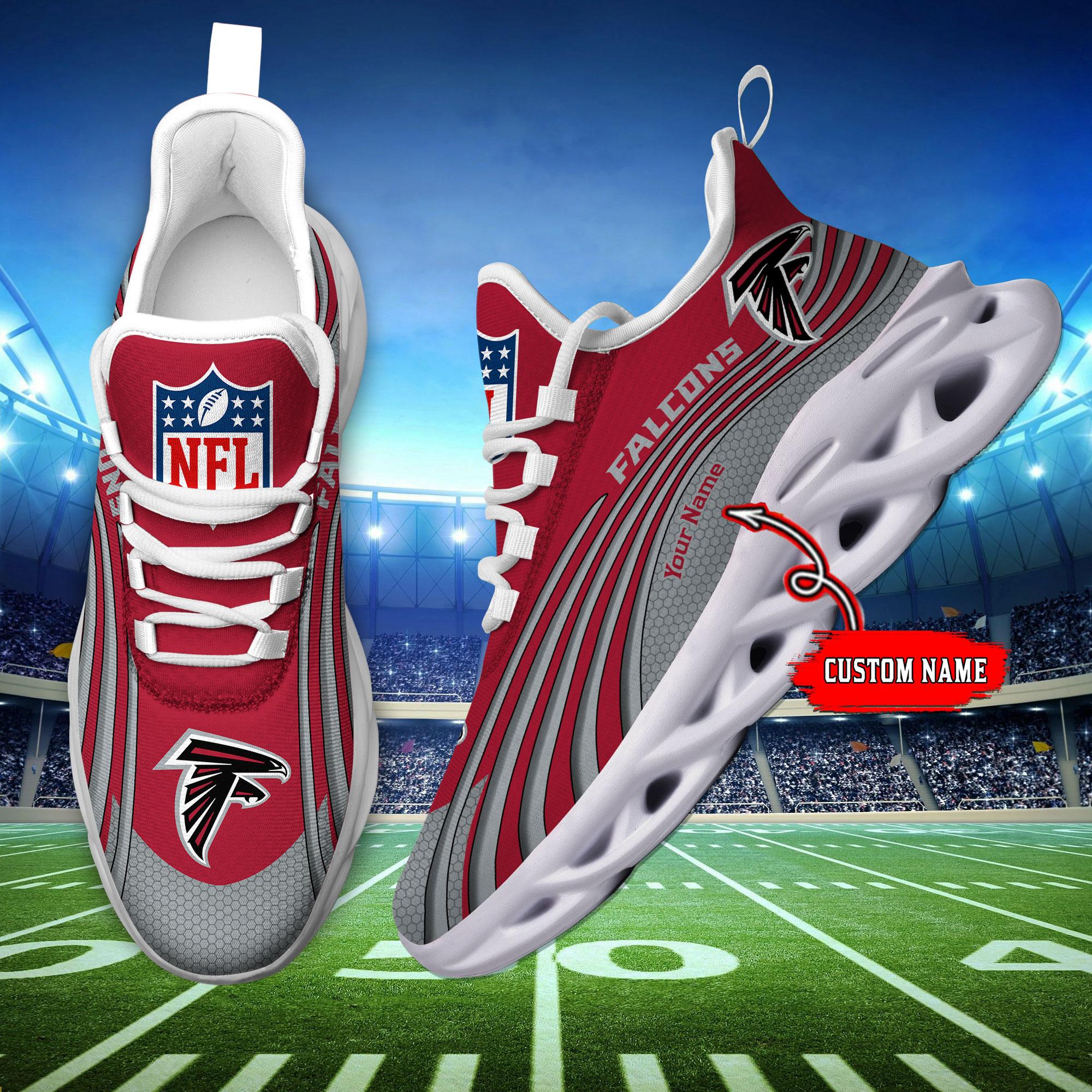 Ideafootwear Atlanta Falcons Max Soul Shoes Sneakers For Men And Women