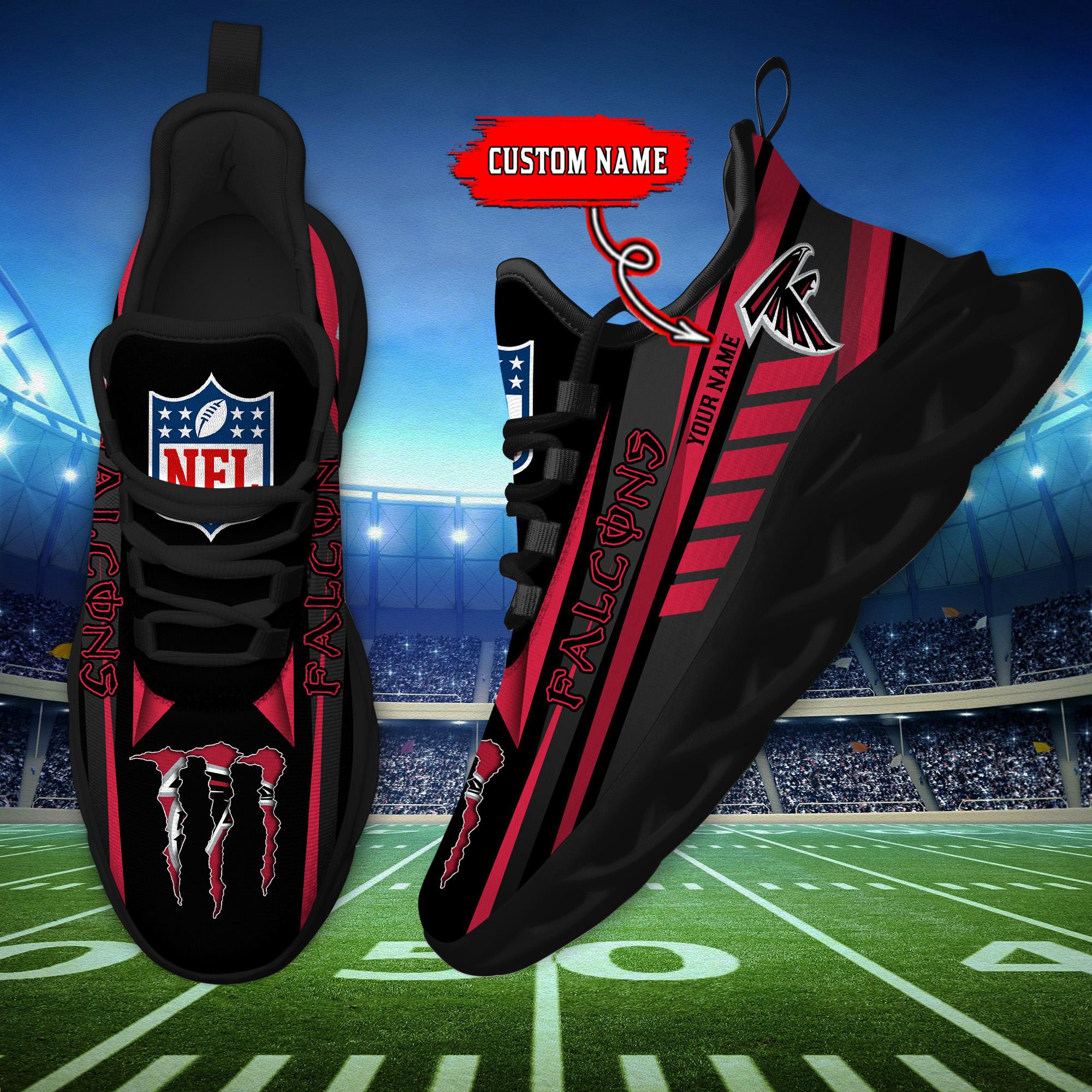 Ideafootwear Atlanta Falcons Max Soul Shoes Sneakers For Men And Women