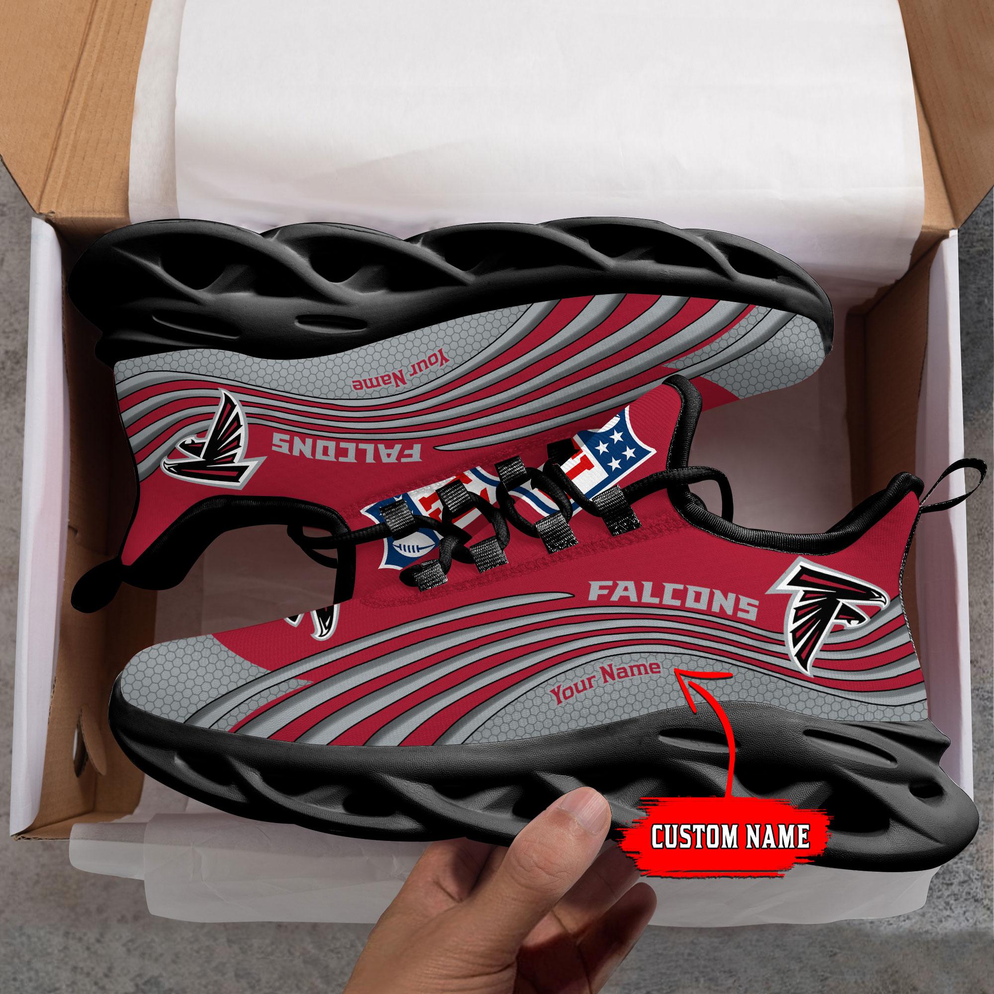Ideafootwear Atlanta Falcons Max Soul Shoes Sneakers For Men And Women