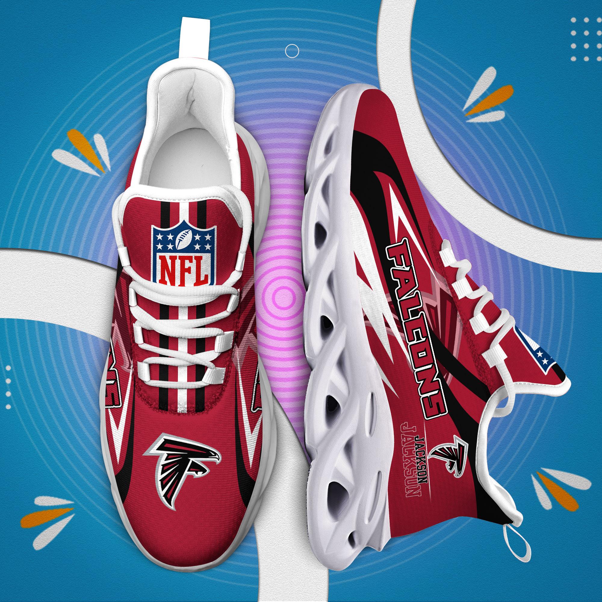 Ideafootwear Atlanta Falcons Max Soul Shoes Sneakers For Men And Women