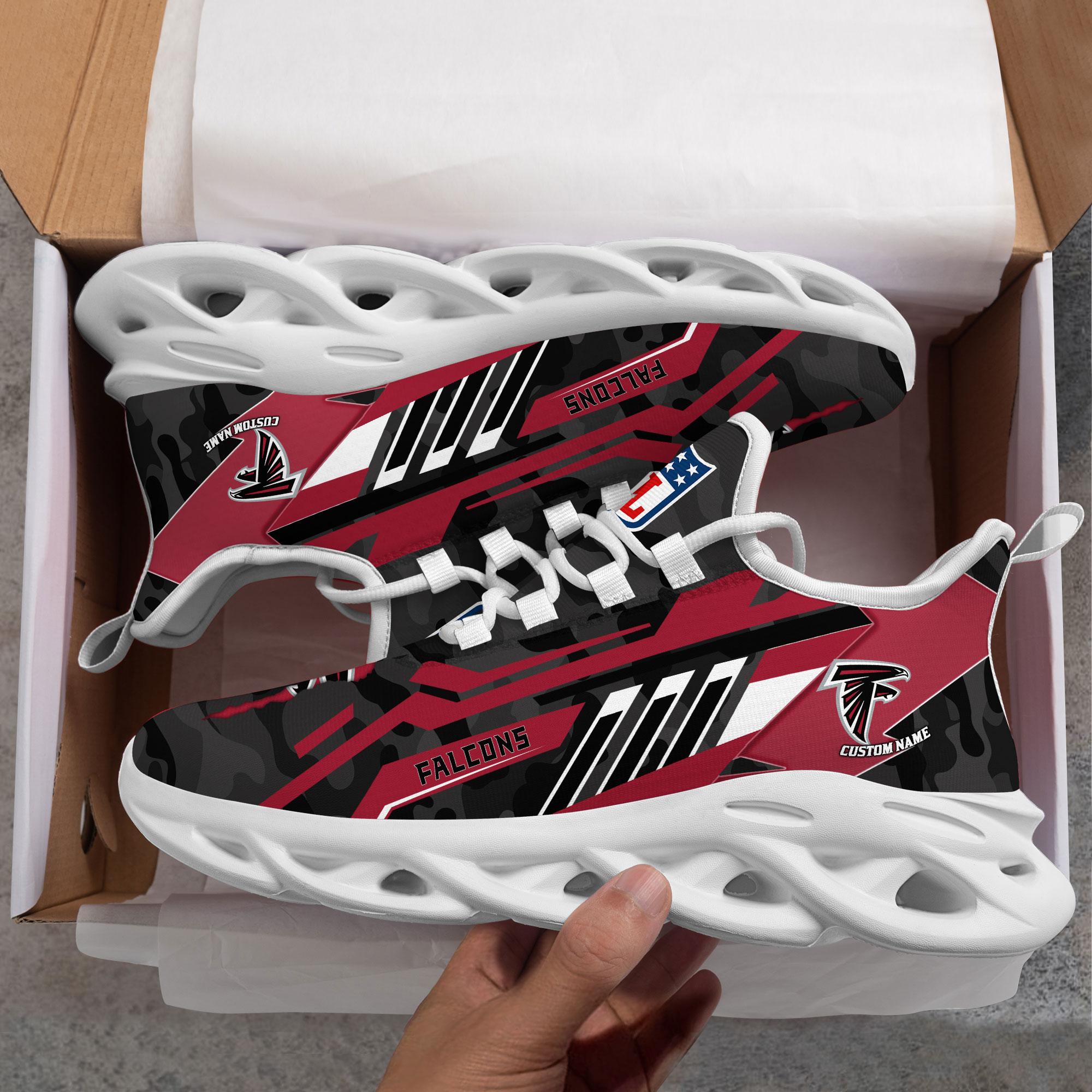 Ideafootwear Atlanta Falcons Max Soul Shoes Sneakers For Men And Women