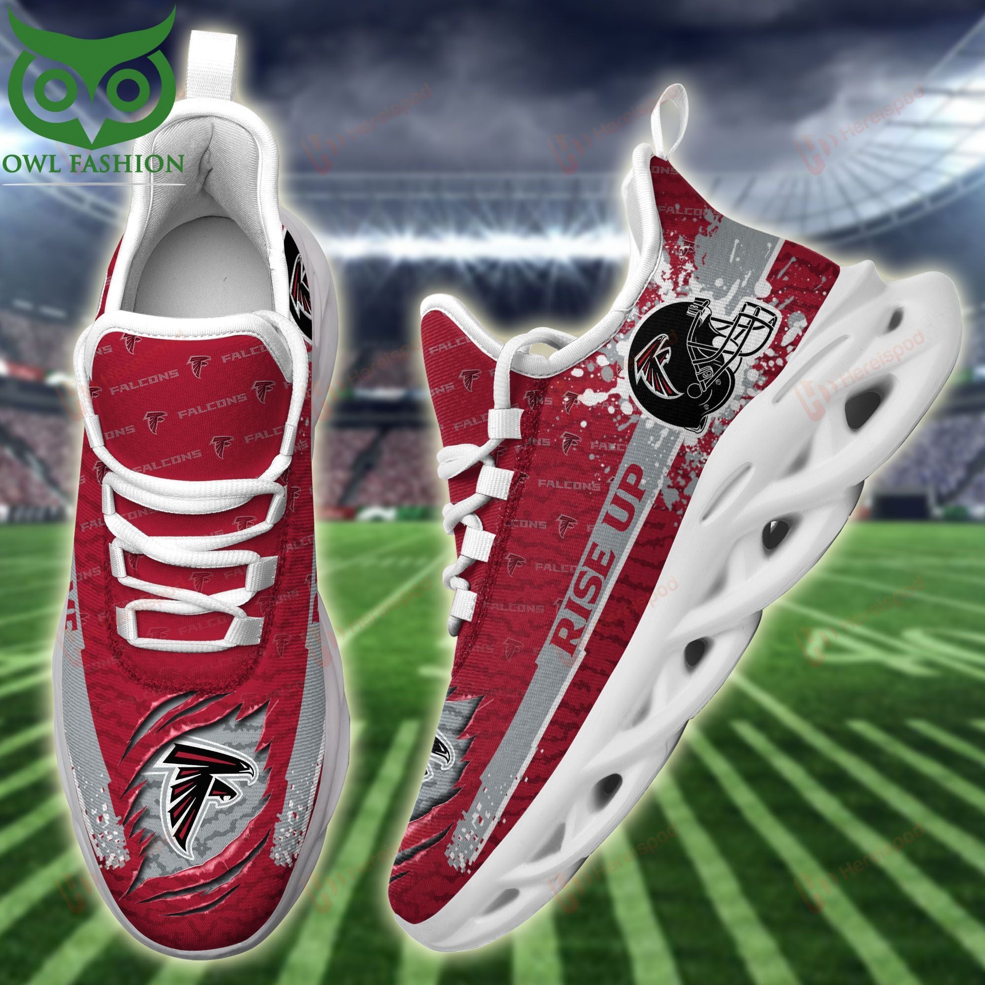 Ideafootwear Atlanta Falcons Max Soul Shoes Sneakers For Men And Women