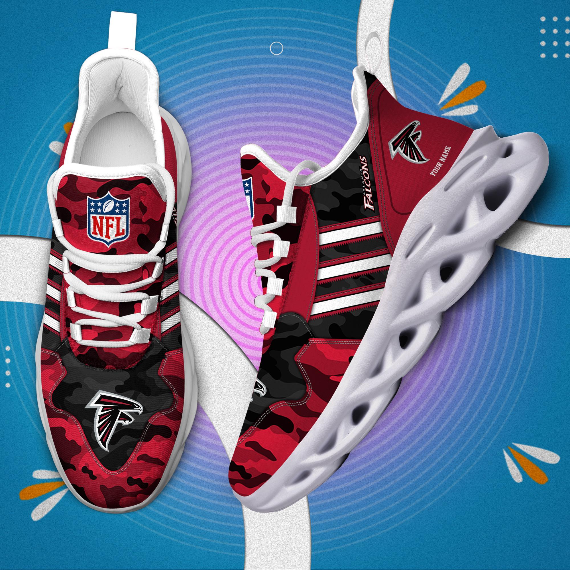 Ideafootwear Atlanta Falcons Max Soul Shoes Sneakers For Men And Women