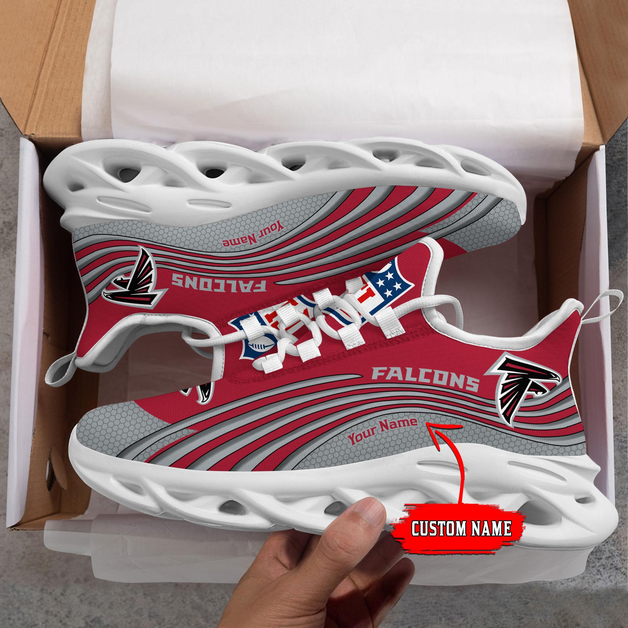 Ideafootwear Atlanta Falcons Max Soul Shoes Sneakers For Men And Women