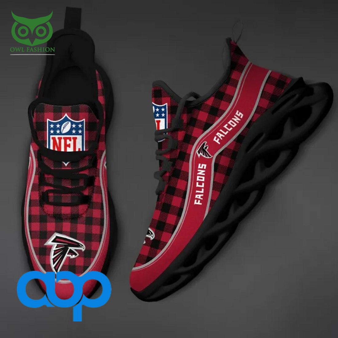 Ideafootwear Atlanta Falcons Max Soul Shoes Sneakers For Men And Women