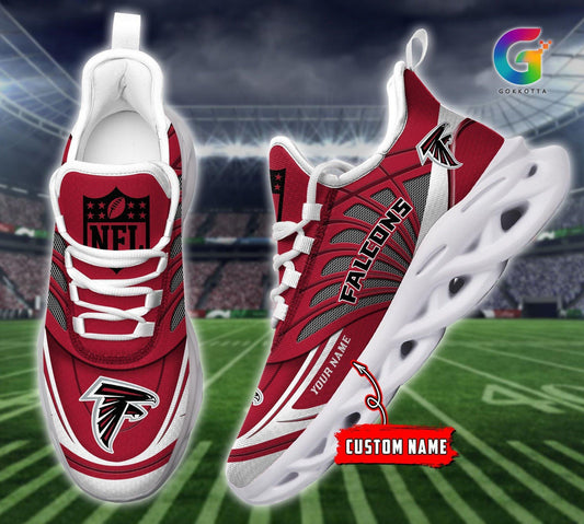 Ideafootwear Atlanta Falcons Max Soul Shoes Sneakers For Men And Women