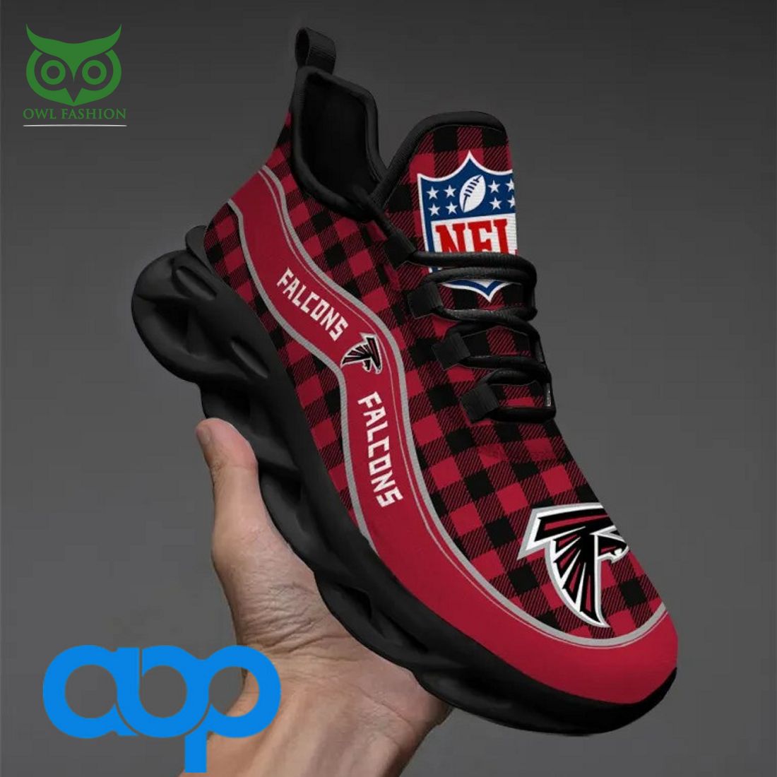 Ideafootwear Atlanta Falcons Max Soul Shoes Sneakers For Men And Women