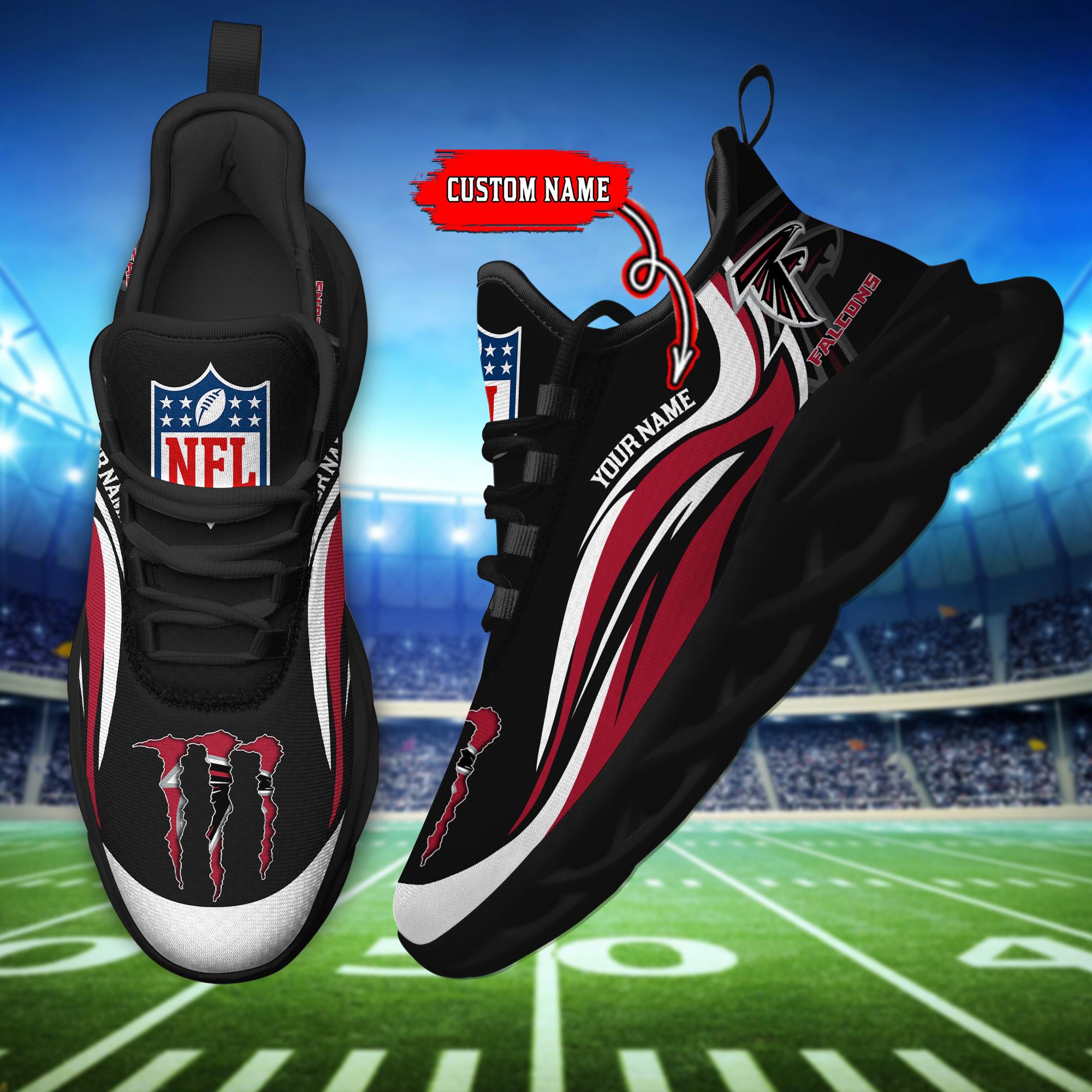 Ideafootwear Atlanta Falcons Max Soul Shoes Sneakers For Men And Women