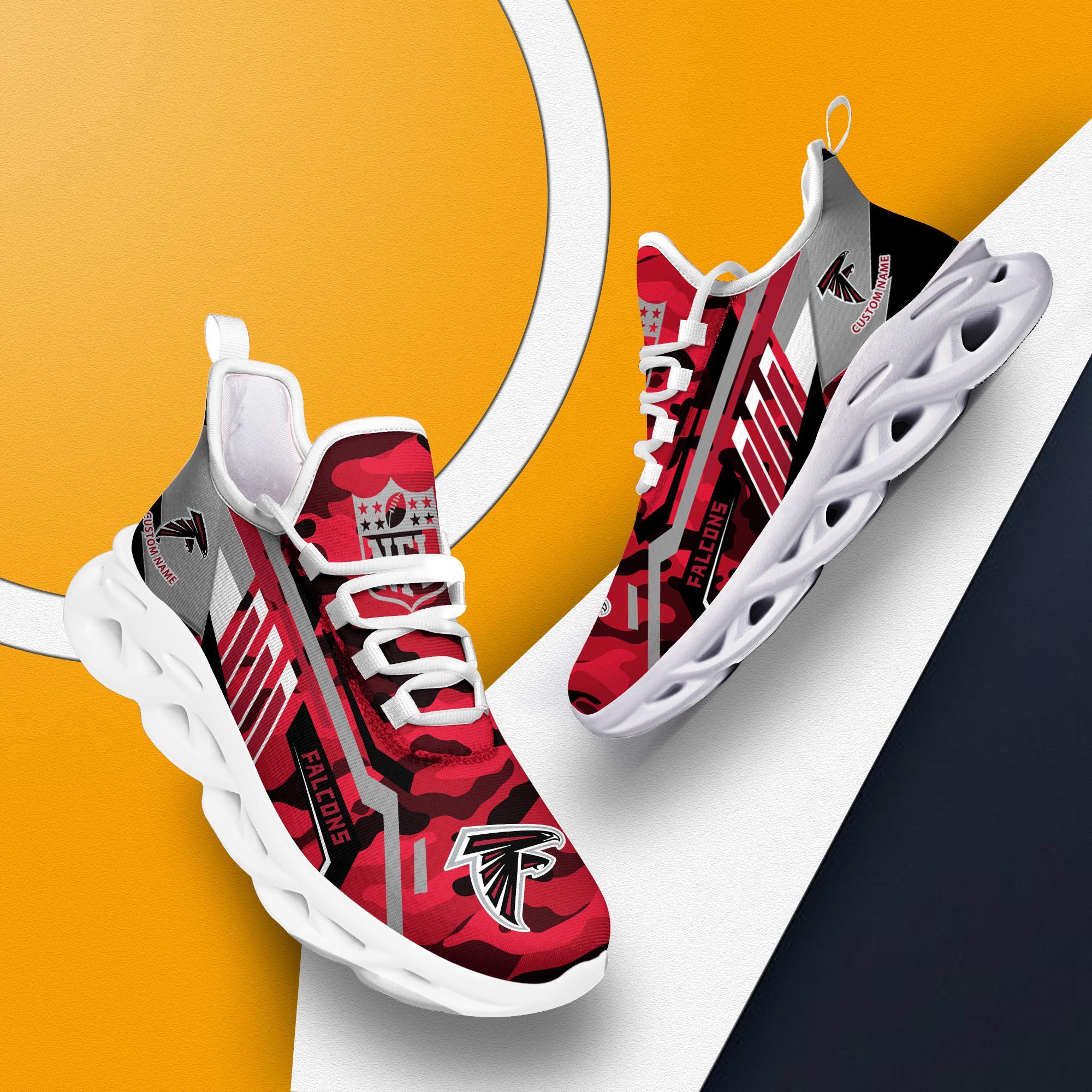 Ideafootwear Atlanta Falcons Max Soul Shoes Sneakers For Men And Women