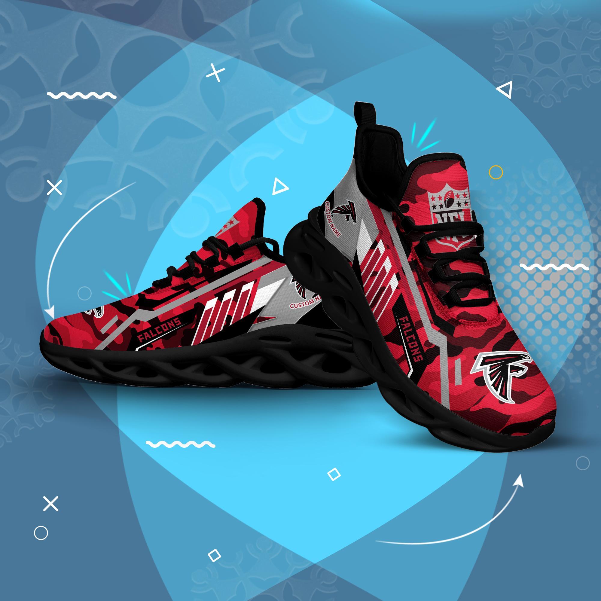 Ideafootwear Atlanta Falcons Max Soul Shoes Sneakers For Men And Women