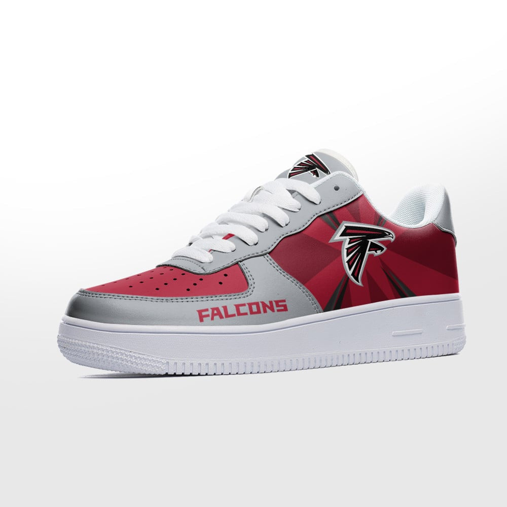 Ideafootwear Atlanta Falcons NFL Air Low-Top Sneakers Shoes For Men And Women