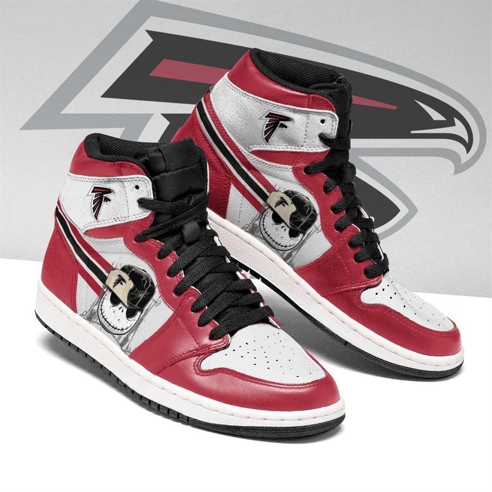 Ideafootwear Atlanta Falcons NFL AJ1 High Sneakers Shoes For Men And Women