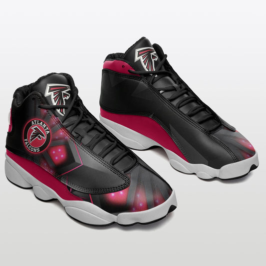 Ideafootwear Atlanta Falcons NFL AJ13 Sneakers Shoes For Men And Women