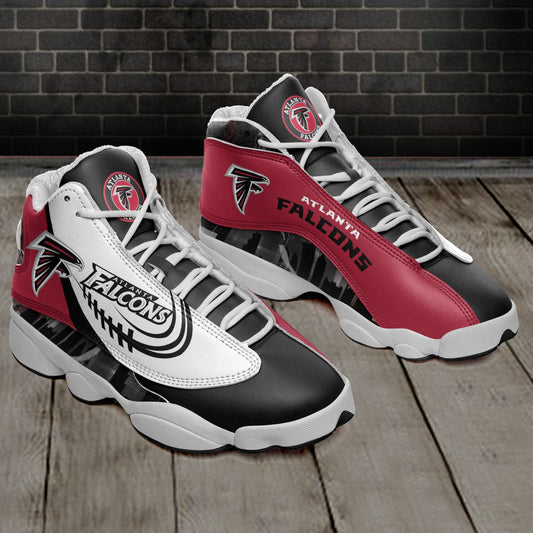 Ideafootwear Atlanta Falcons NFL AJ13 Sneakers Shoes For Men And Women