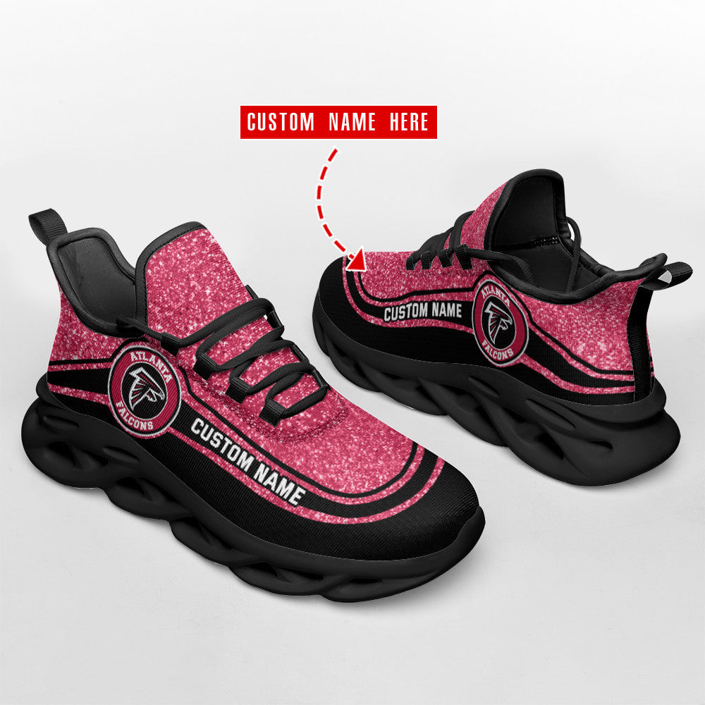 Ideafootwear Atlanta Falcons NFL Max Soul Shoes Sneakers For Men And Women