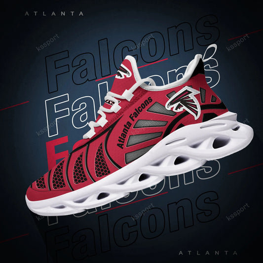 Ideafootwear Atlanta Falcons NFL Max Soul Shoes Sneakers For Men And Women