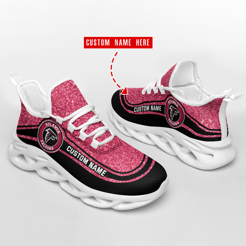 Ideafootwear Atlanta Falcons NFL Max Soul Shoes Sneakers For Men And Women