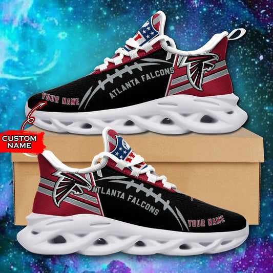 Ideafootwear Atlanta Falcons NFL Max Soul Shoes Sneakers For Men And Women