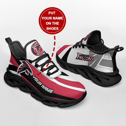 Ideafootwear Atlanta Falcons NFL Max Soul Shoes Sneakers For Men And Women