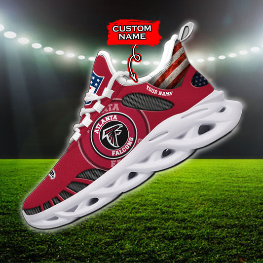Ideafootwear Atlanta Falcons NFL Max Soul Shoes Sneakers For Men And Women