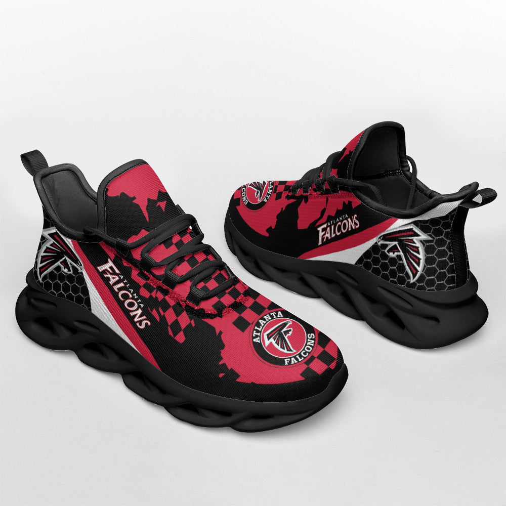 Ideafootwear Atlanta Falcons NFL Max Soul Shoes Sneakers For Men And Women