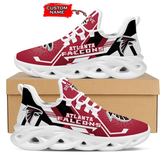Ideafootwear Atlanta Falcons NFL Max Soul Shoes Sneakers For Men And Women