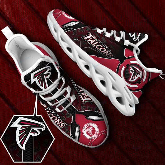 Ideafootwear Atlanta Falcons NFL Max Soul Shoes Sneakers For Men And Women
