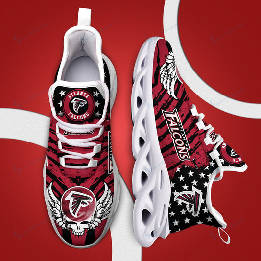 Ideafootwear Atlanta Falcons NFL Max Soul Shoes Sneakers For Men And Women