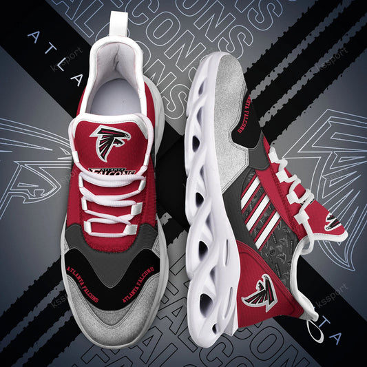 Ideafootwear Atlanta Falcons NFL Max Soul Shoes Sneakers For Men And Women