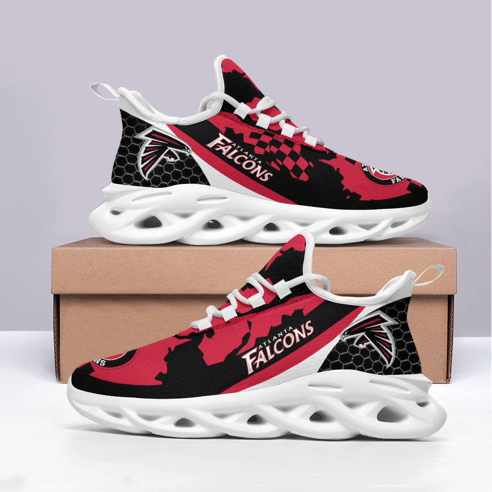 Ideafootwear Atlanta Falcons NFL Max Soul Shoes Sneakers For Men And Women