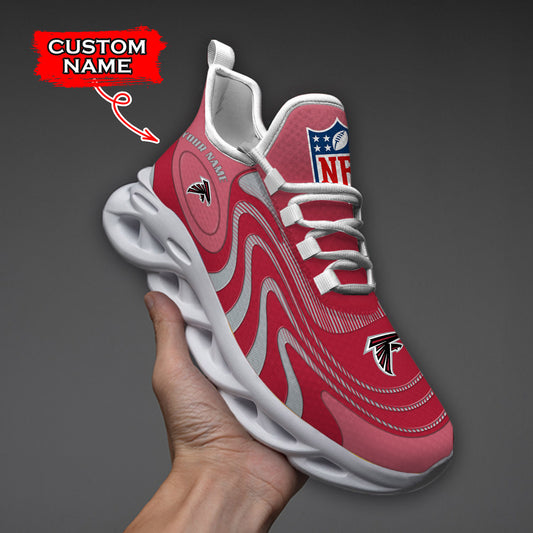 Ideafootwear Atlanta Falcons NFL Max Soul Shoes Sneakers For Men And Women