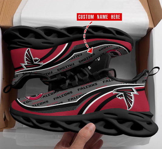 Ideafootwear Atlanta Falcons NFL Max Soul Shoes Sneakers For Men And Women