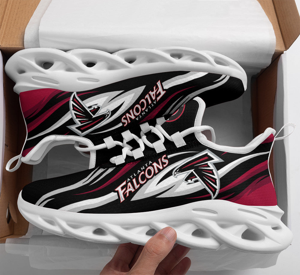 Ideafootwear Atlanta Falcons NFL Max Soul Shoes Sneakers For Men And Women