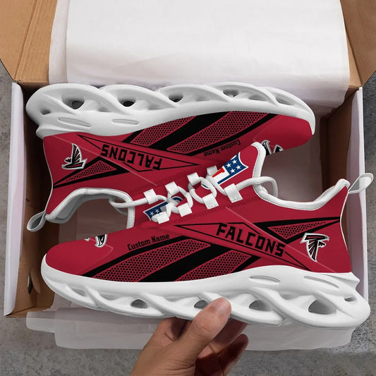 Ideafootwear Atlanta Falcons NFL Max Soul Shoes Sneakers For Men And Women
