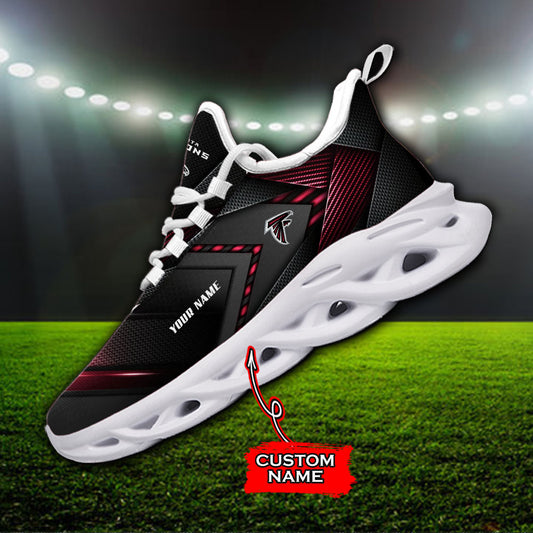 Ideafootwear Atlanta Falcons NFL Max Soul Shoes Sneakers For Men And Women