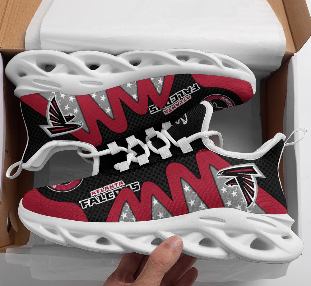 Ideafootwear Atlanta Falcons NFL Max Soul Shoes Sneakers For Men And Women