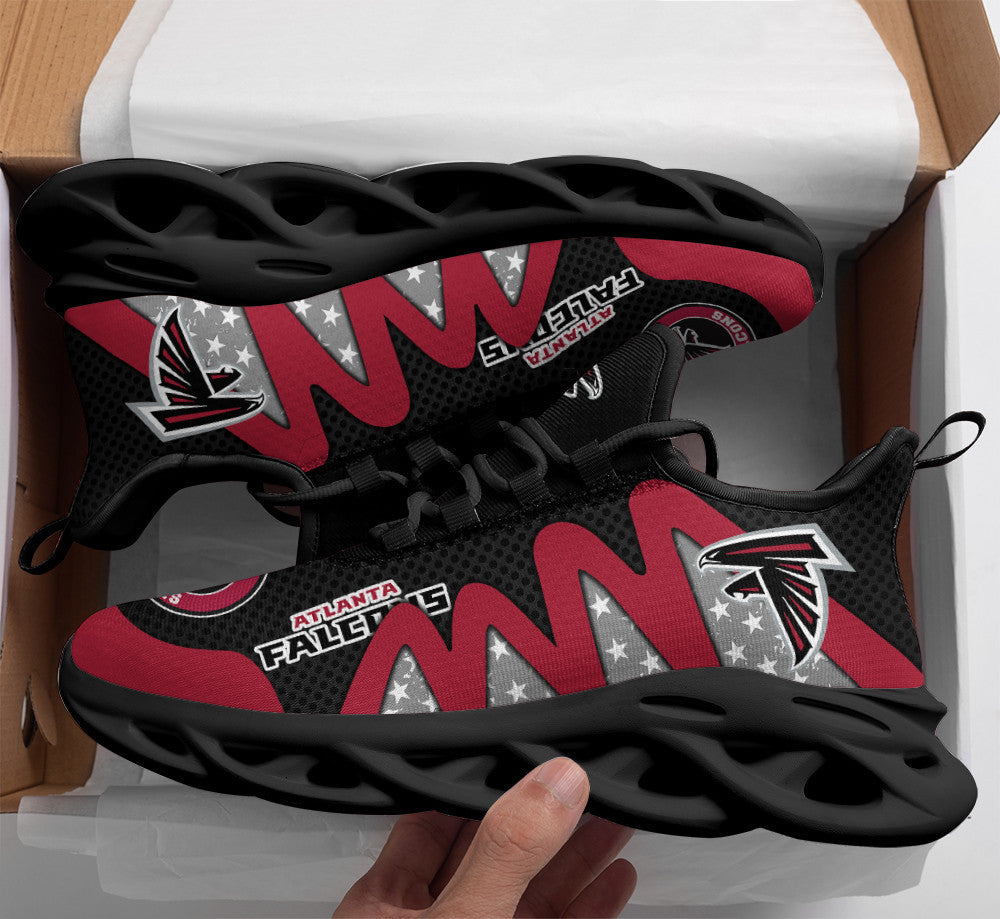 Ideafootwear Atlanta Falcons NFL Max Soul Shoes Sneakers For Men And Women
