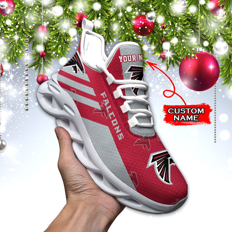 Ideafootwear Atlanta Falcons NFL Max Soul Shoes Sneakers For Men And Women