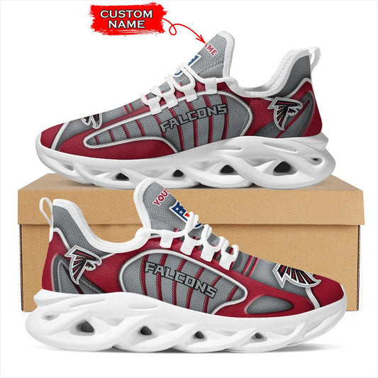 Ideafootwear Atlanta Falcons NFL Max Soul Shoes Sneakers For Men And Women