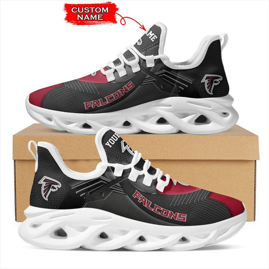 Ideafootwear Atlanta Falcons NFL Max Soul Shoes Sneakers For Men And Women