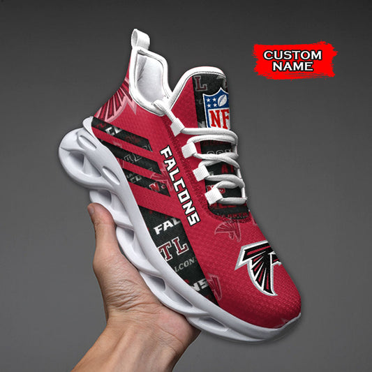 Ideafootwear Atlanta Falcons NFL Max Soul Shoes Sneakers For Men And Women