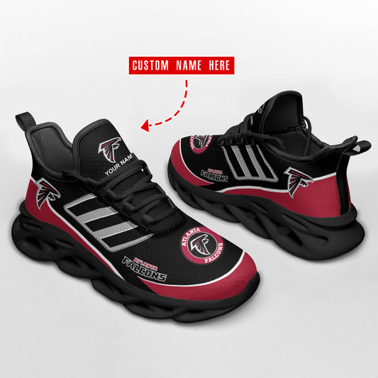 Ideafootwear Atlanta Falcons NFL Max Soul Shoes Sneakers For Men And Women