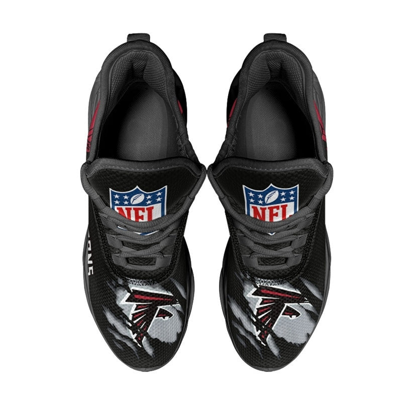 Ideafootwear Atlanta Falcons NFL Max Soul Shoes Sneakers For Men And Women