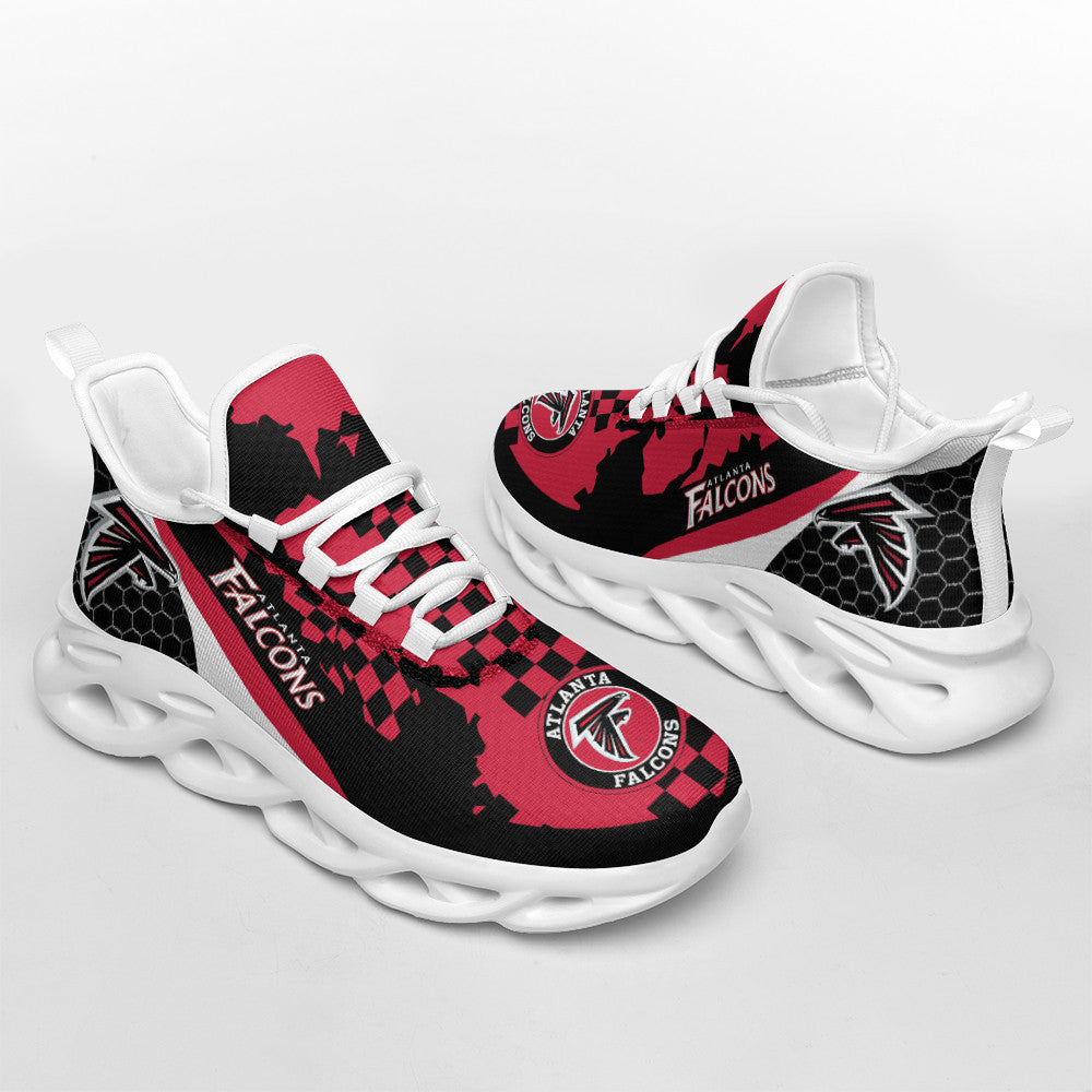 Ideafootwear Atlanta Falcons NFL Max Soul Shoes Sneakers For Men And Women