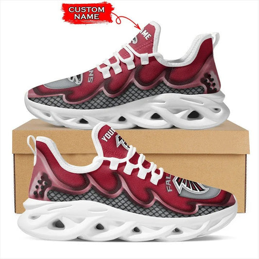 Ideafootwear Atlanta Falcons NFL Max Soul Shoes Sneakers For Men And Women