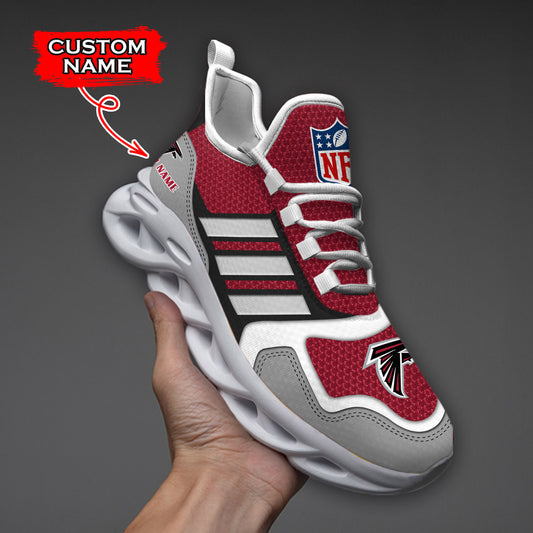 Ideafootwear Atlanta Falcons NFL Max Soul Shoes Sneakers For Men And Women