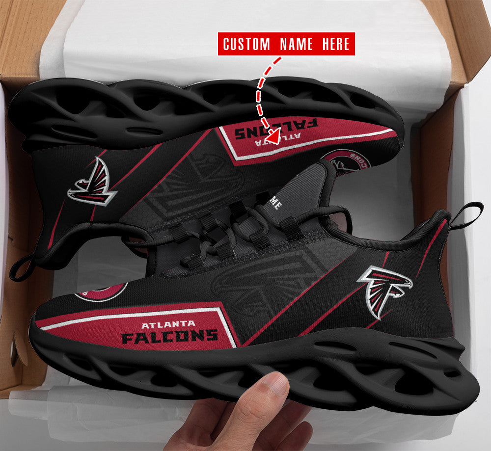 Ideafootwear Atlanta Falcons NFL Max Soul Shoes Sneakers For Men And Women