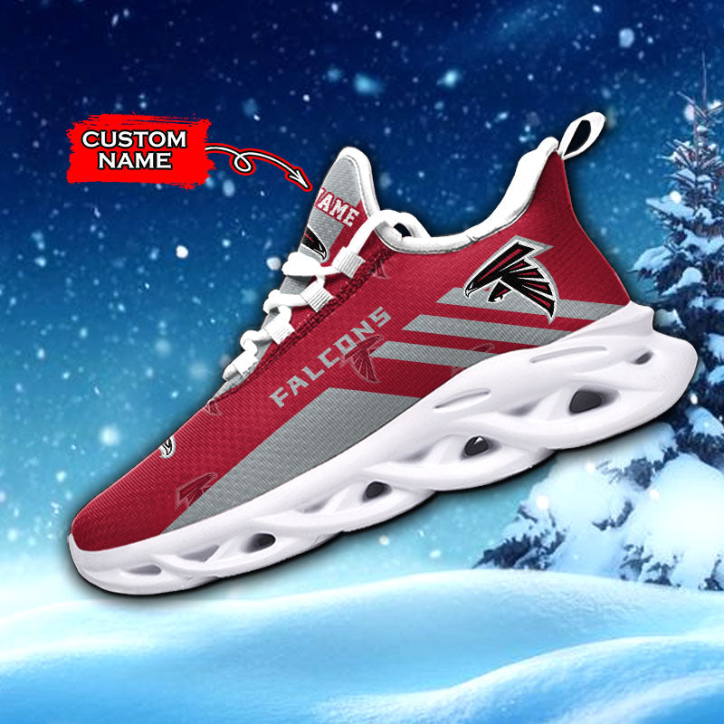 Ideafootwear Atlanta Falcons NFL Max Soul Shoes Sneakers For Men And Women