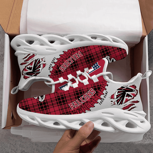 Ideafootwear Atlanta Falcons NFL Max Soul Shoes Sneakers For Men And Women