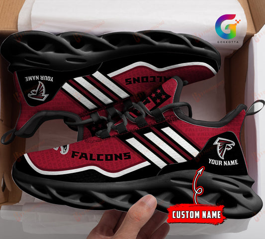 Ideafootwear Atlanta Falcons NFL Max Soul Shoes Sneakers For Men And Women